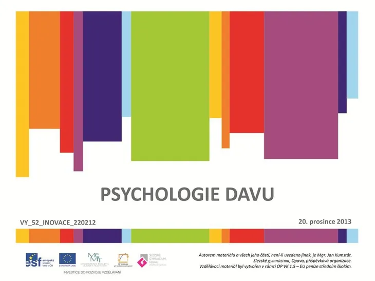 1434 49424 - Le Bon Psychologie Davu
