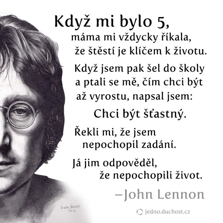 7983 5241 - Citáty Johna Lennona